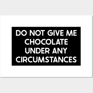 Funny Weight Loss Chocolate Diet T-Shirt Posters and Art